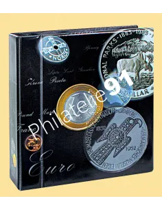 SAFE, Album TOPset noir vide, matériel numismatique