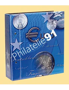 SAFE, Album TOPset bleu vide, matériel numismatique