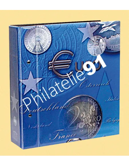 SAFE, Album TOPset bleu vide, matériel numismatique