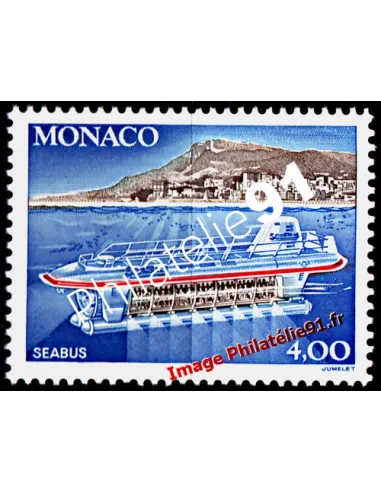 Timbre de MONACO n° 1852 - Sous-marin "Seabus"