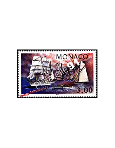 Timbres de MONACO n° 2076 - Yacht Club de Monaco - Voiliers