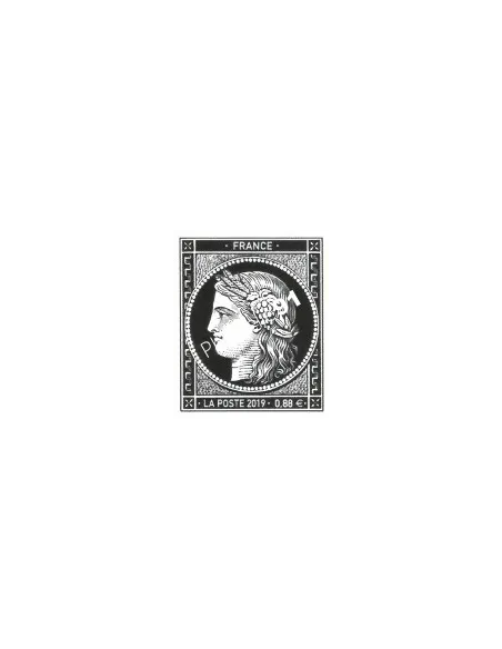 n° 5305, Cérès 0.88€ , 170 ans du 1er timbre français, timbres France