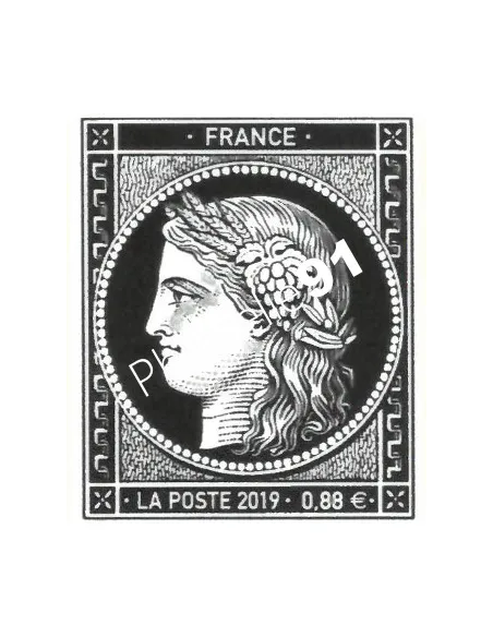 n° 5305, Cérès 0.88€ , 170 ans du 1er timbre français, timbres France