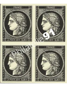 Timbre Cérès 0,20,170 ans du premier timbre français, timbres France