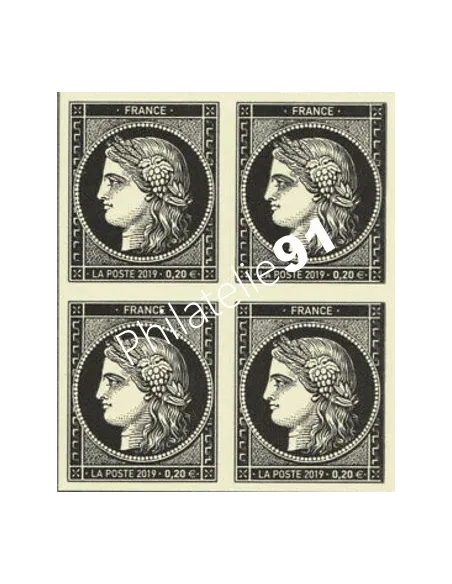 Timbre Cérès 0,20,170 ans du premier timbre français, timbres France