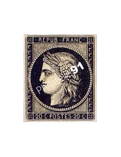 Timbre Cérès 0,20,170 ans du premier timbre français, timbres France