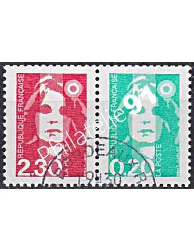 Timbre n° 2614P  oblitéré, collection timbres France