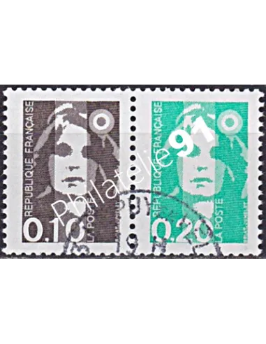 Timbre n° 2617P  oblitéré, collection timbres France