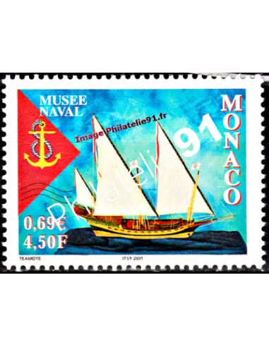 Timbre neuf de Monaco n° 2304 - Thématique : bateaux