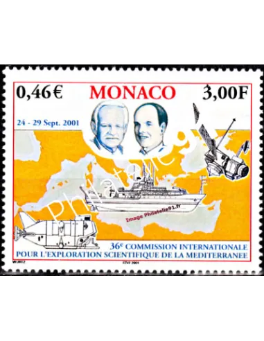 Timbre neuf de Monaco n° 2318 - Thématique : Bateaux