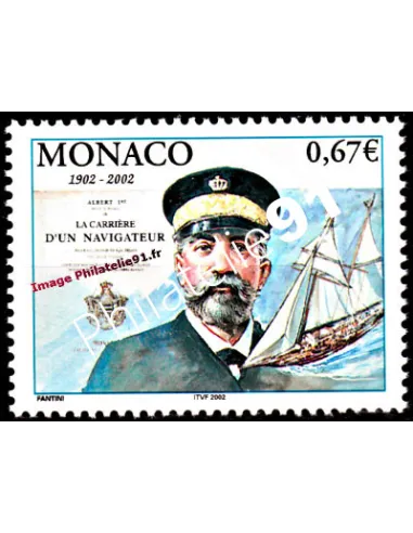 Timbre de Monaco n° 2339 - Thématique : Bateaux