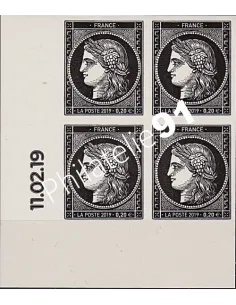 Timbre Cérès 0,20,170 ans du premier timbre français, timbres France