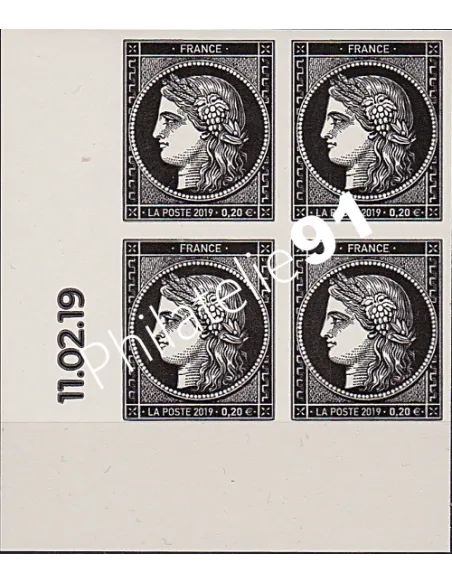 Timbre Cérès 0,20,170 ans du premier timbre français, timbres France