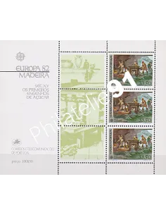 MADERE, BF n° 3, EUROPA 1982, Collection timbres Europe