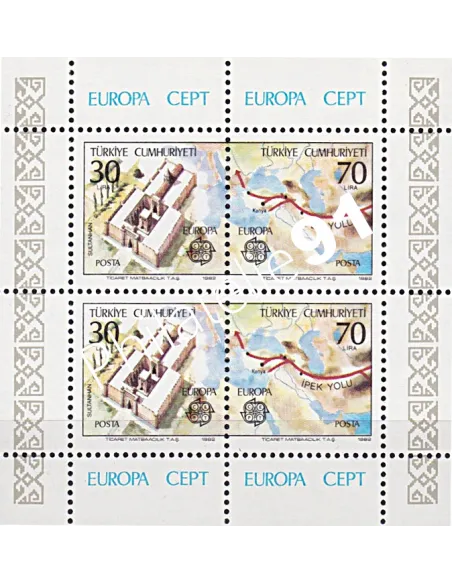 TURQUIE, BF n° 23, EUROPA 1982, Collection timbres Europe