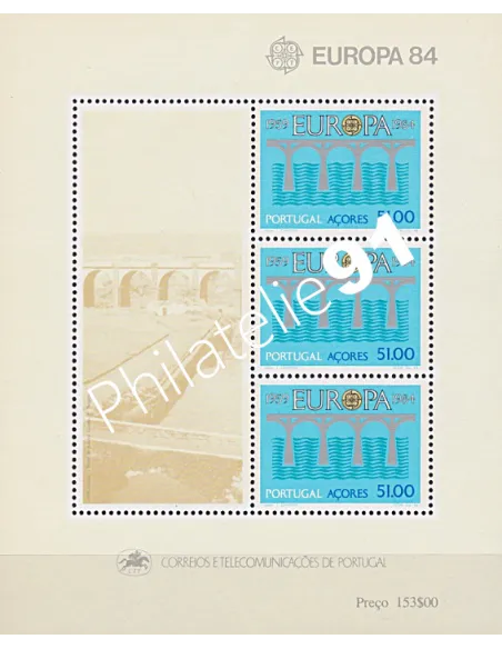 ACORES, BF n° 5, EUROPA 1984, Collection timbres Europe