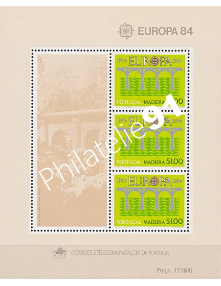 MADERE, BF n° 5, EUROPA 1984, Collection timbres Europe