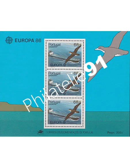 MADÈRE, BF n° 7, EUROPA 1986, Collection timbres Europe