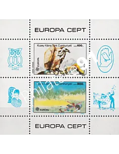 Chypre Turc, Bloc-Feuillet n° 5, EUROPA, collection timbre Europe