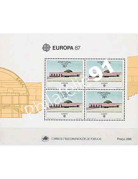 ACORES, BF n° 8, EUROPA 1987, Collection timbres Europe