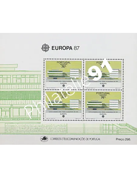 MADERE, BF n° 8, EUROPA 1987, Collection timbres Europe