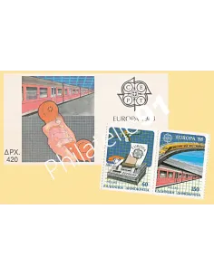 Grèce, Carnet n° 1667, EUROPA 1988, Collection timbres Europe