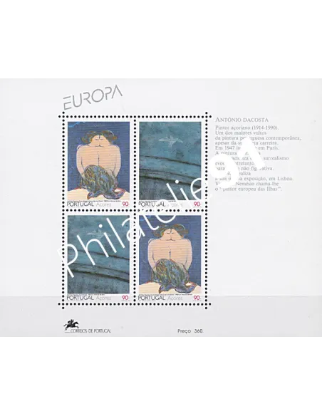 ACORES, BF n° 13, EUROPA 1993, Collection timbres Europe