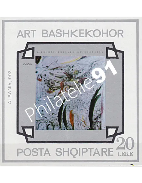 ALBANIE, BF n° 74, EUROPA 1993, Collection timbres Europe
