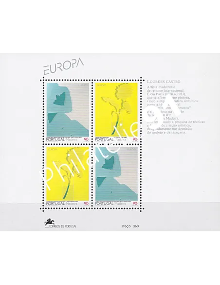MADERE, BF n° 13, EUROPA 1993, Collection timbres Europe