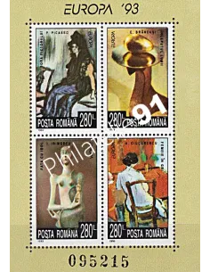 Roumanie, BF n° 228, EUROPA 1993, Collection timbres Europe