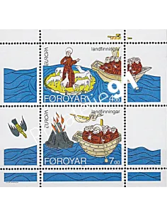 FÉROÉ, BF n° 7, EUROPA 1994, Collection timbres Europe