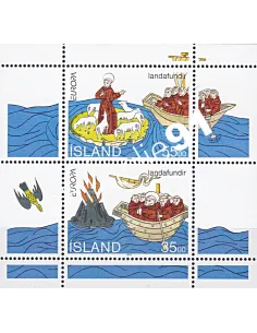 Islande, BF n° 15, EUROPA 1994, Collection timbres Europe