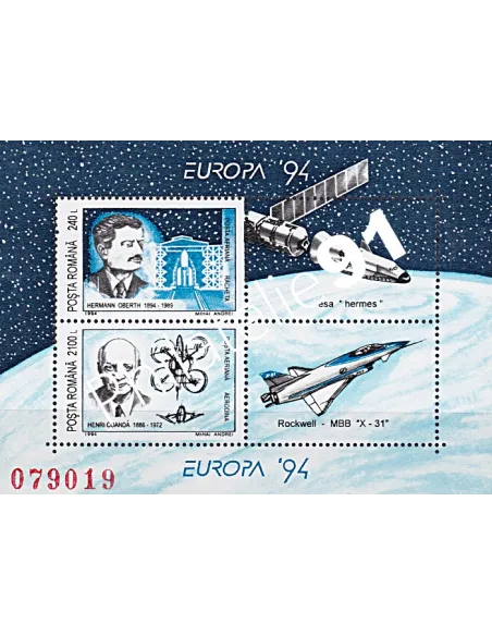 Roumanie, BF n° 235, EUROPA 1994, Collection timbres Europe