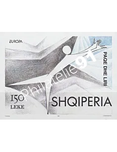 ALBANIE, BF n° 80, EUROPA 1995, Collection timbres Europe