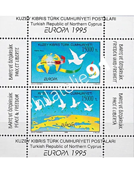 Chypre Turc, Bloc-Feuillet n° 14, EUROPA, collection timbre Europe