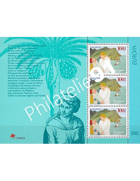MADÈRE, BF n° 16, EUROPA 1997, Collection timbres Europe