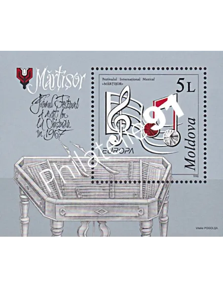 MOLDAVIE, BF n° 19, EUROPA 1998, Collection timbres Europe
