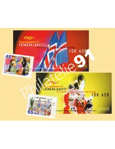 Islande, Carnet n° 839 et 840, EUROPA 1998, Collection timbres Europe