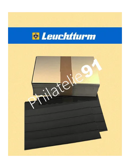 LEUCHTTURM,Cartes noires, Matériel philatélique