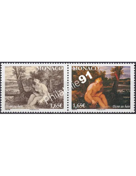 MONACO n° 2923 à 2924,Collection timbres Monaco