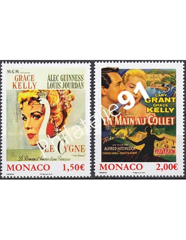 MONACO n° 2956 à 2957,Collection timbres Monaco