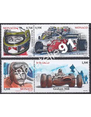 MONACO n° 2966 à 2969,Collection timbres Monaco