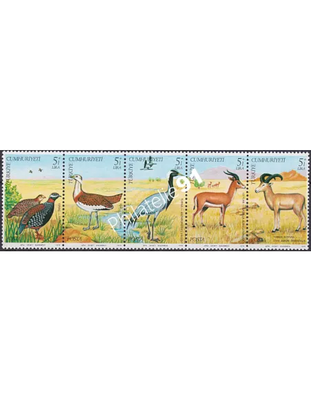 Turquie, n° 2270 à 2274, collection timbre Europe