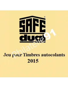 SAFE-dual France 2015, timbres autocollant d'entreprise 2015