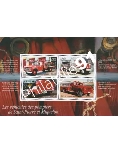 Feuille de timbre de ST PIERRE ET MIQUELON n° 1078, collection Dom-Tom