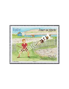 Timbre de Saint-Pierre et Miquelon n° 1052, Collection dom tom