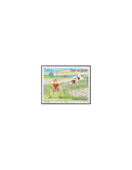 Timbre de Saint-Pierre et Miquelon n° 1052, Collection dom tom