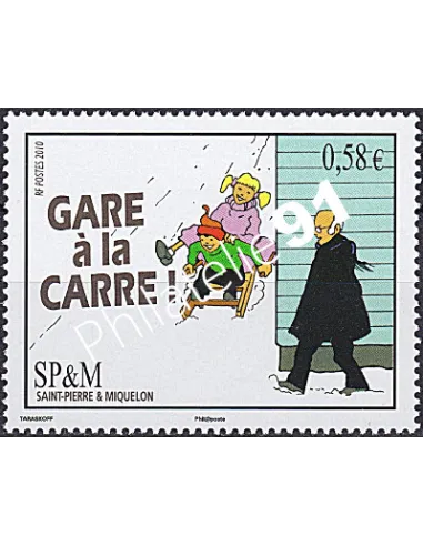 Timbre de Saint-Pierre et Miquelon n° 958, collection dom tom