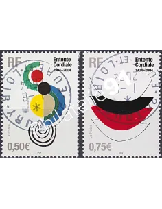 Timbre n° 3657 à 3658 oblitéré, Collection timbres France