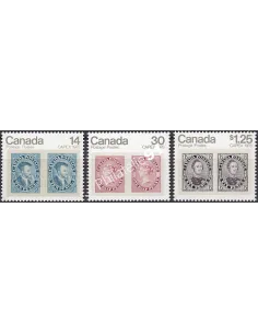Canada, n° 665 à 667, Collection timbres thématiques